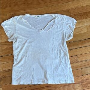 LNA slit collar t-shirt size medium